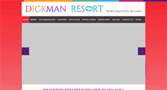 Desktop Screenshot of dickmanresort.com